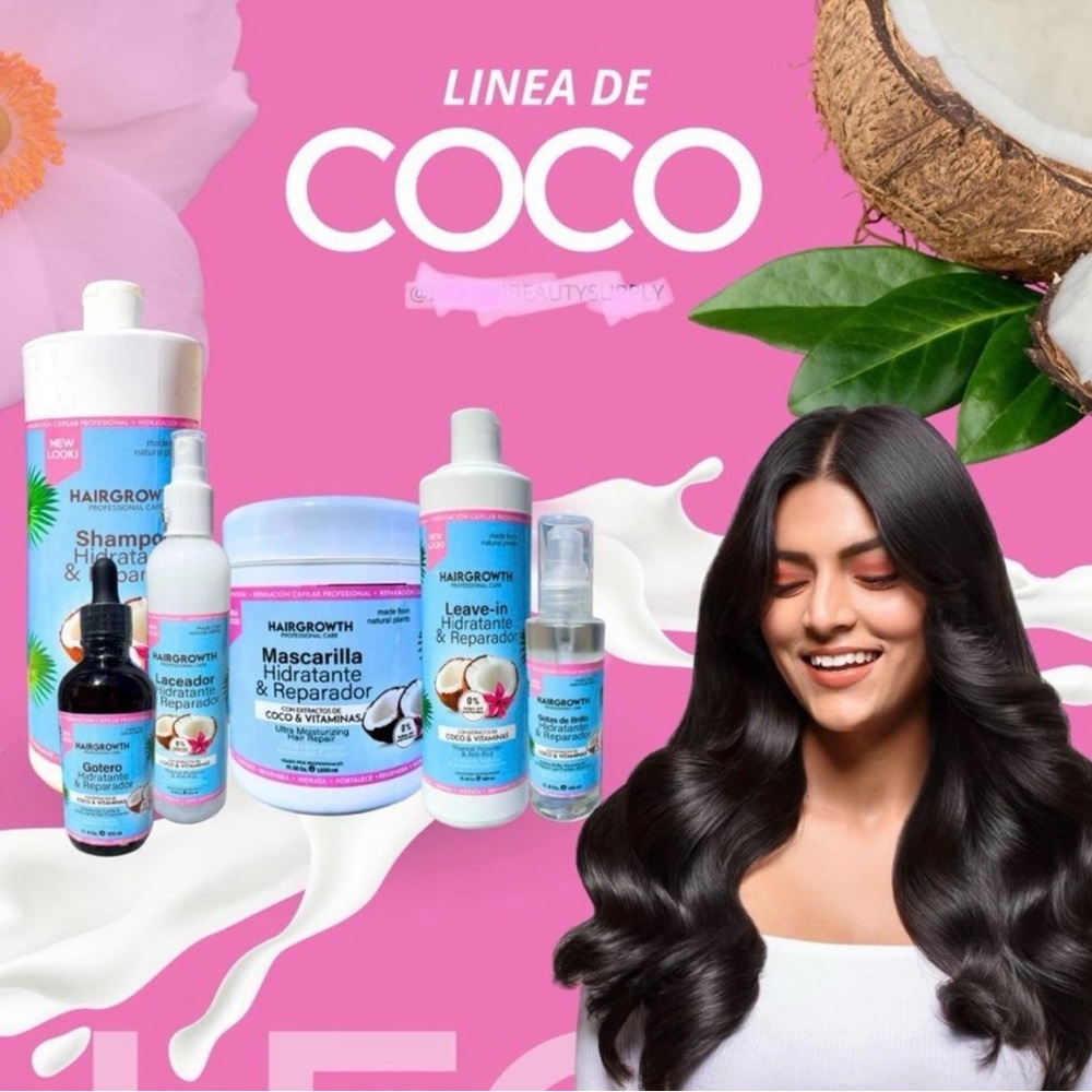 Coconut Shampoo - Blue and White